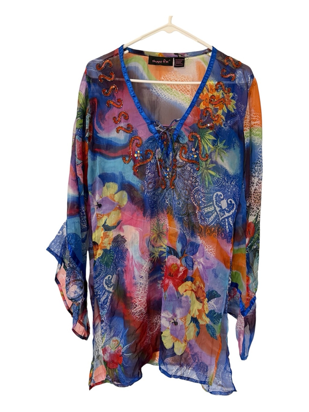 ShapeFx Cover-Up Blouse